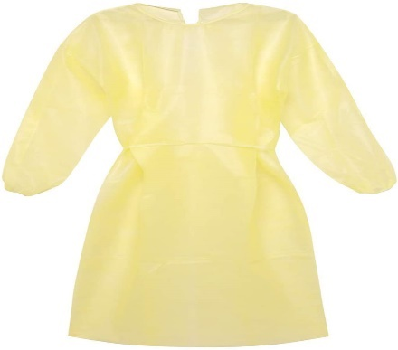 Spunbounded Isolation Gowns Full-back