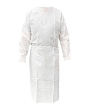 Isolation Gown Poly-coated Barrier