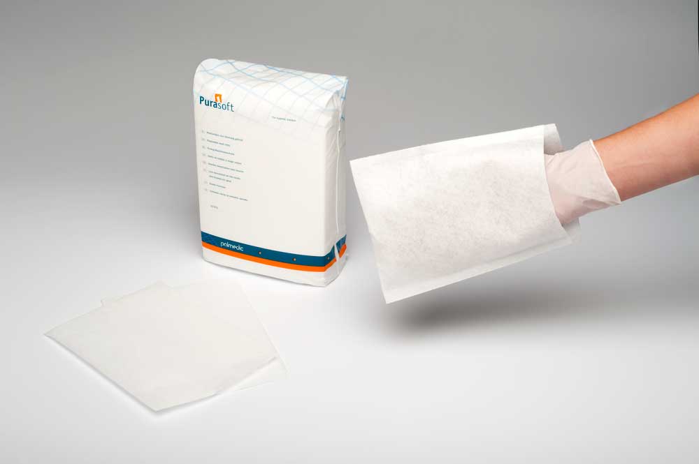 Purasoft disposable washandje
