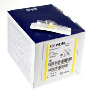 NEOFLON BD 391350 Geel 24G 0,7 x 19mm