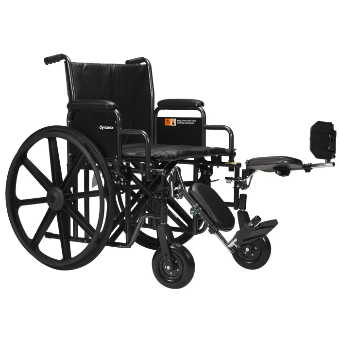 DYNARIDE Heavy Duty Wheelchair 22" x 18" - Image 2
