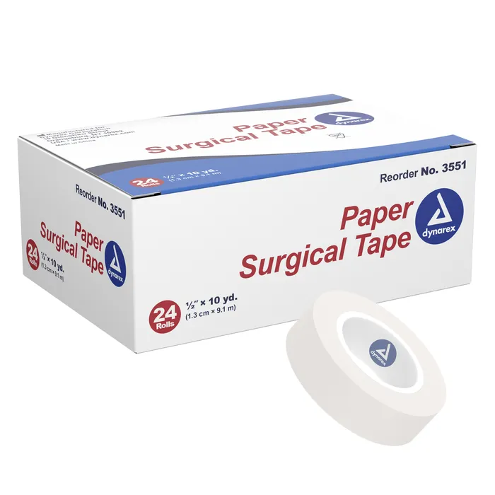 Paper Surgical Tape 1/2" x 10 yds