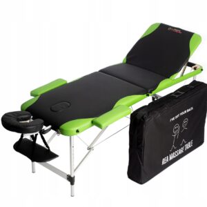 REA Massage table Lime Green/Black
