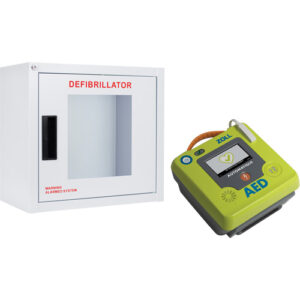 Standard Surface Wall Cabinet designed to hold ZOLL AED 3